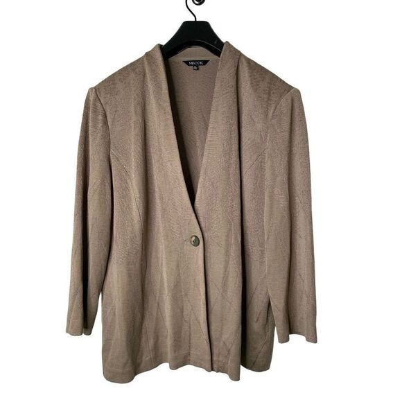 Misook cardigan button front jacket sweater women's size XL - Picture 1 of 5